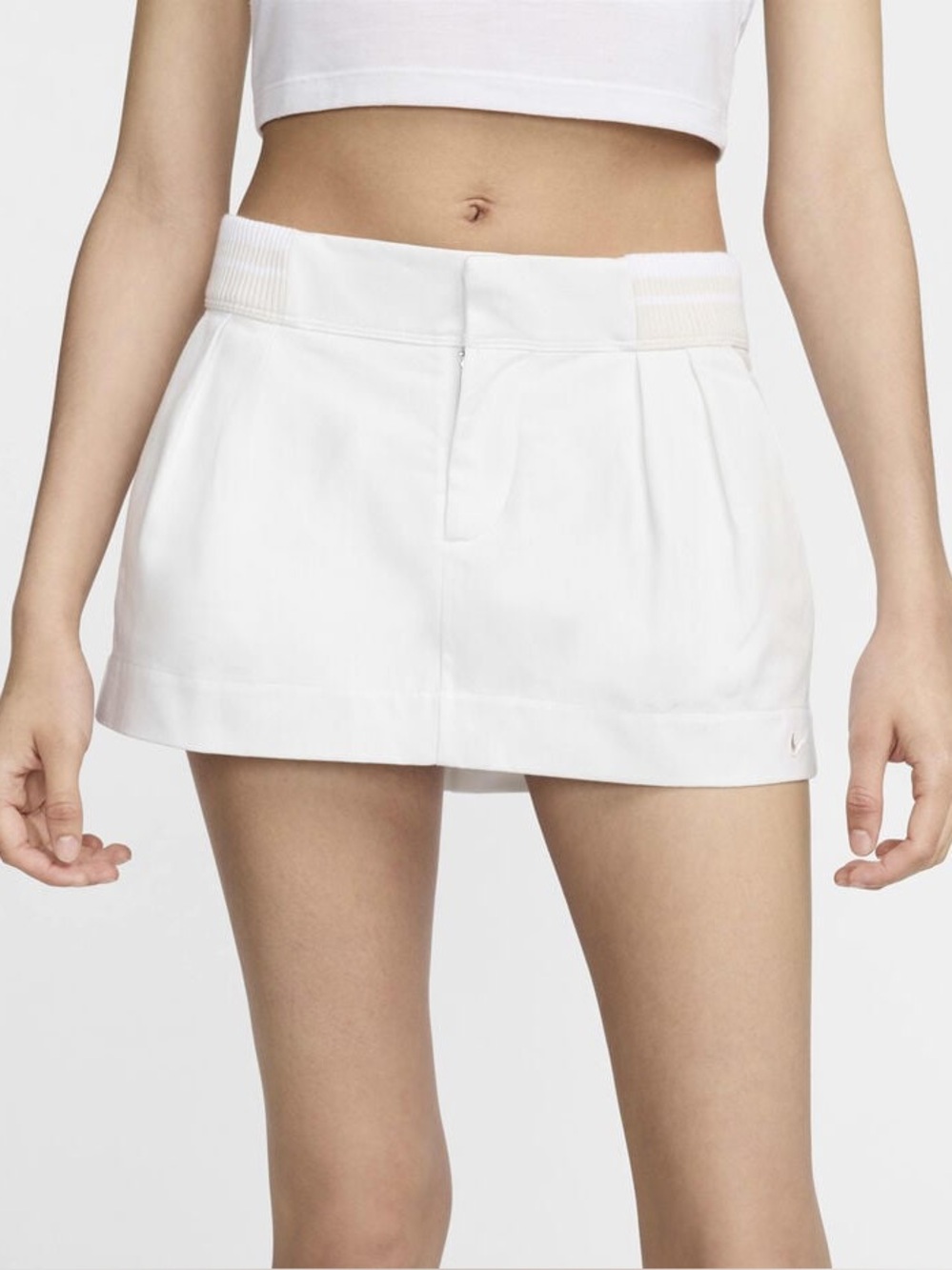 Nike Women's Low-Rise Canvas Mini Skirt